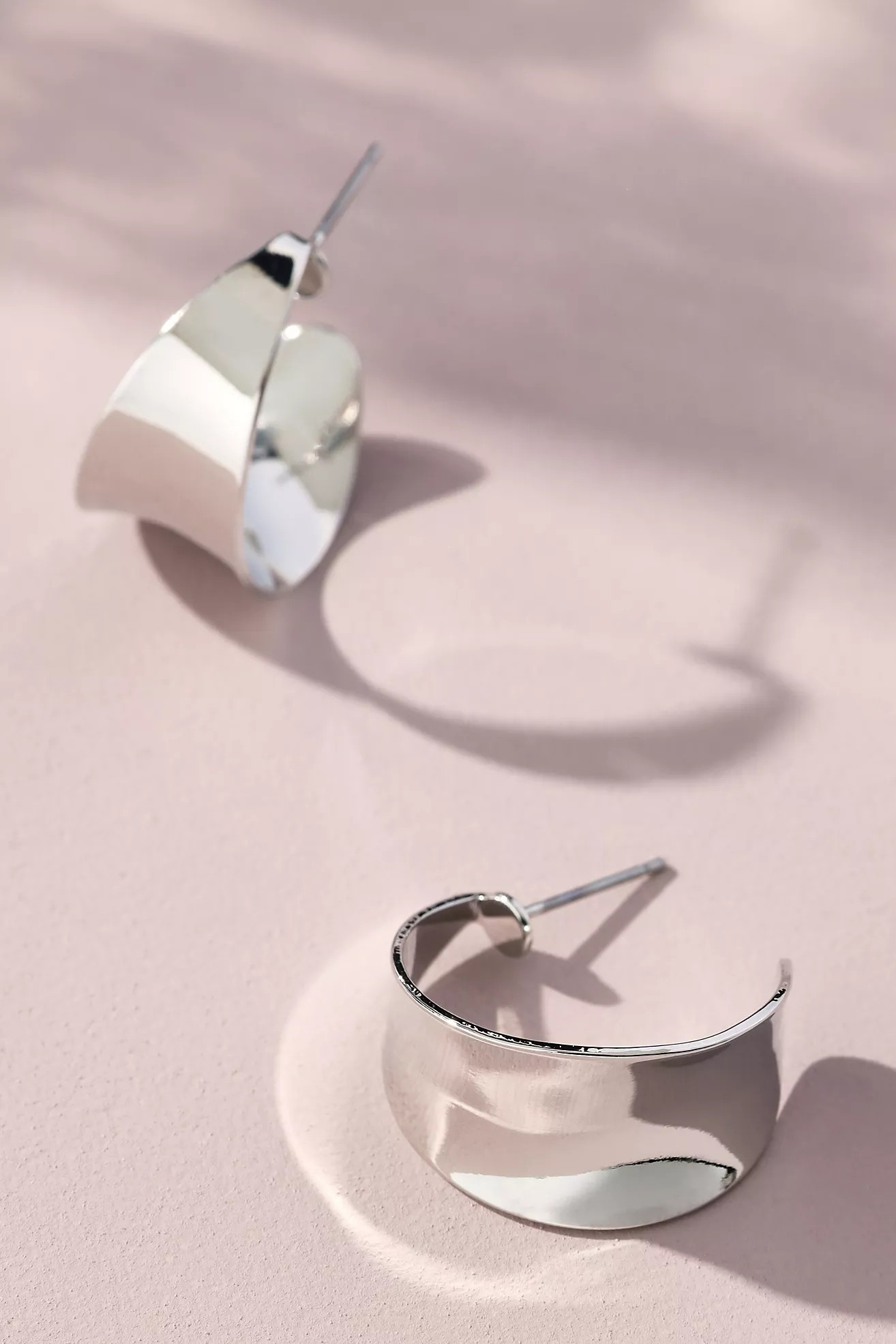 Ribbon Hoop Earrings | Anthropologie (US)