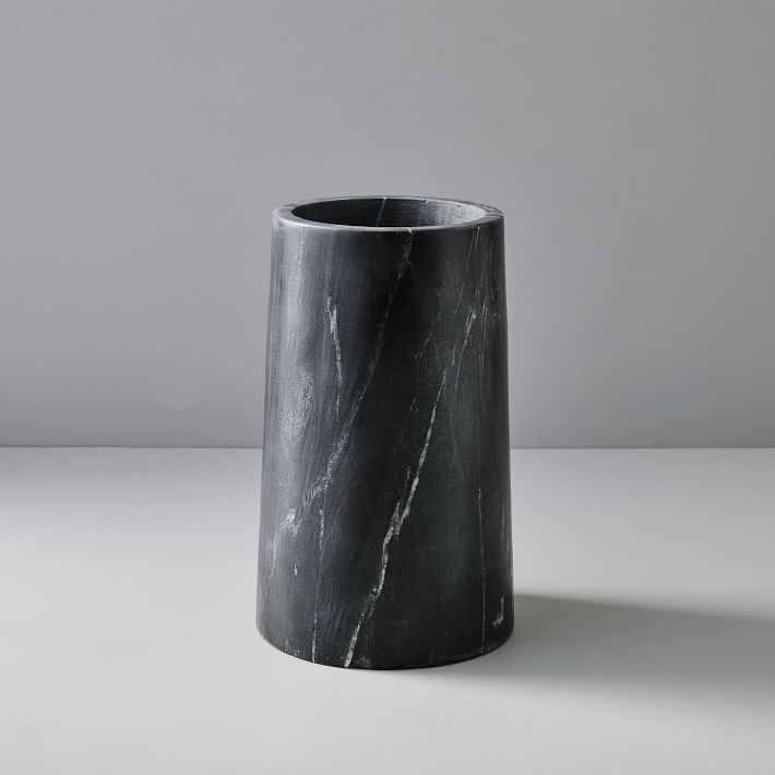Foundations Marble Cylinder Vases | West Elm (US)