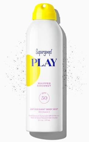 Supergoop! Play Antioxidant Body Mist w/Vitamin C - 6 fl oz - SPF 50 PA++++ Broad Spectrum Sunscr... | Amazon (US)