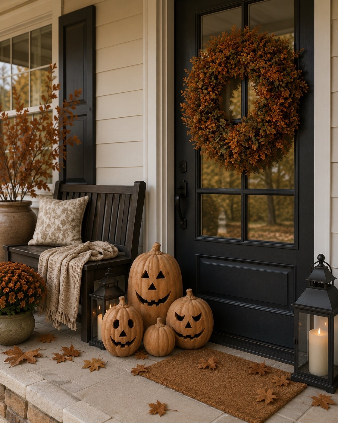 Fall porch decor

#LTKHome #LTKSeasonal