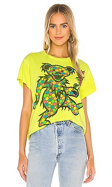 Madeworn Grateful Dead Dancing Bear Tee in Acid from Revolve.com | Revolve Clothing (Global)