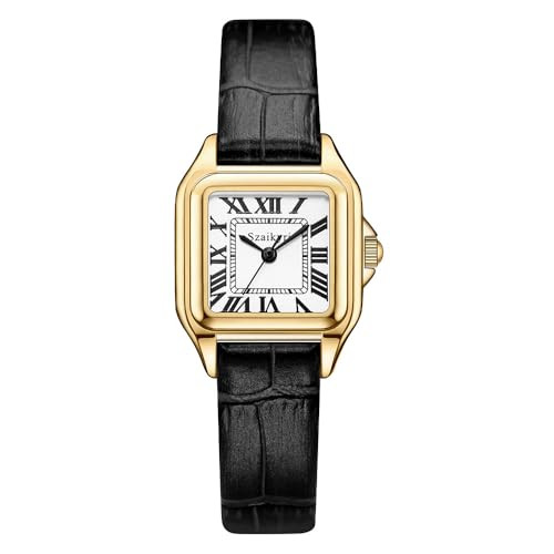 Classic Square Watches for Women with Roman Numerals Ladies Casual Dress Watch | Amazon (US)