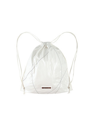 STRING COATING BACK PACK IN WHITE | (주)더블유컨셉코리아/W Concept(KR)