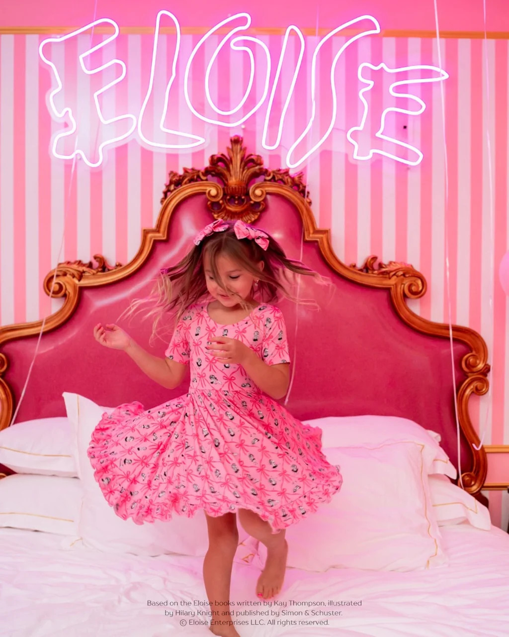 ELOISE ROYAL RIBBONS DREAM RUFFLE NIGHT DRESS | Dream Big Little