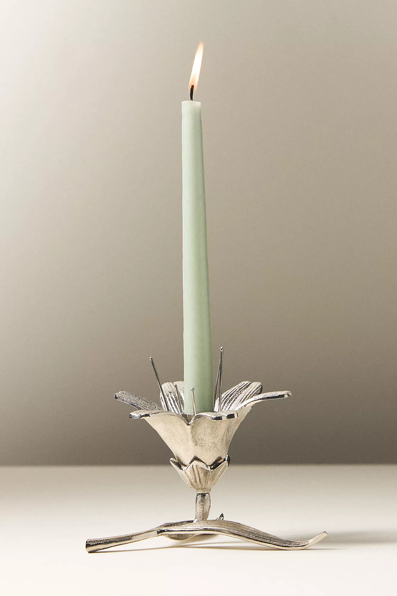 Metal Flower Candle Holder | Anthropologie (US)