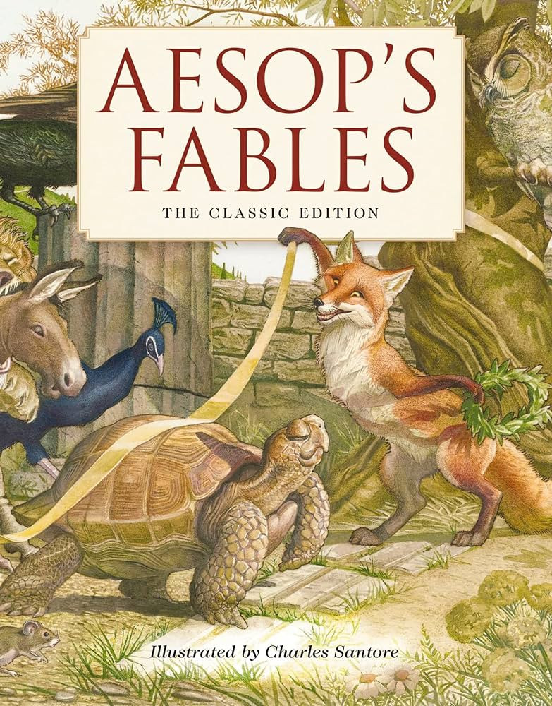 Aesop's Fables Hardcover: The Classic Edition by acclaimed illustrator, Charles Santore (Charles ... | Amazon (US)