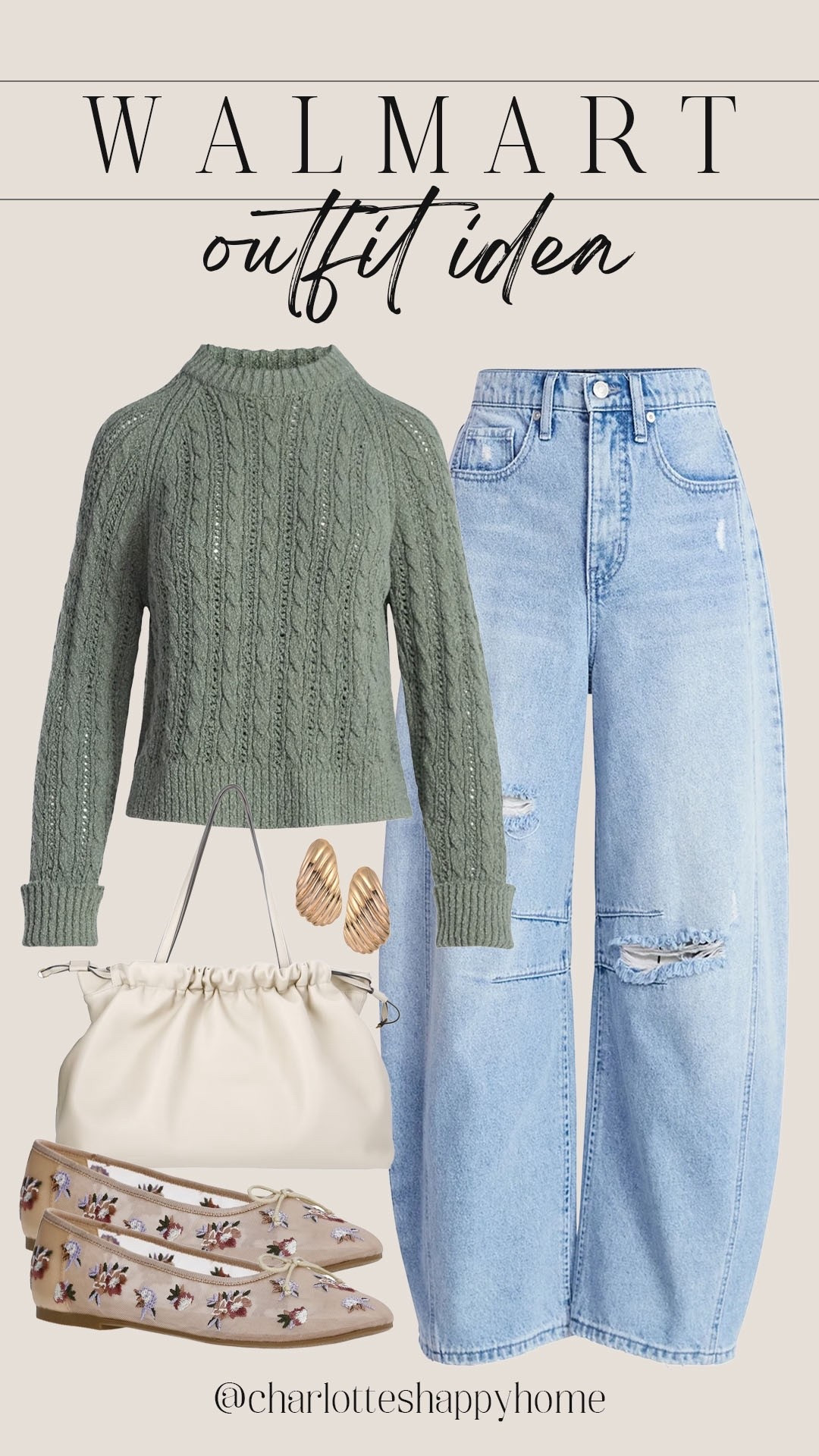 The perfect winter to spring outfit idea all from Walmart!

#walmartfinds

Walmart finds. Walmart fashion. Walmart new arrivals. Walmart spring sweater. Walmart denim. Walmart new spring handbag. Walmart designer style handbag. Walmart spring floral flats. Walmart trendy spring style. Winter to spring transitional outfit idea  

#LTKootd #LTKSeasonal #LTKSaleAlert