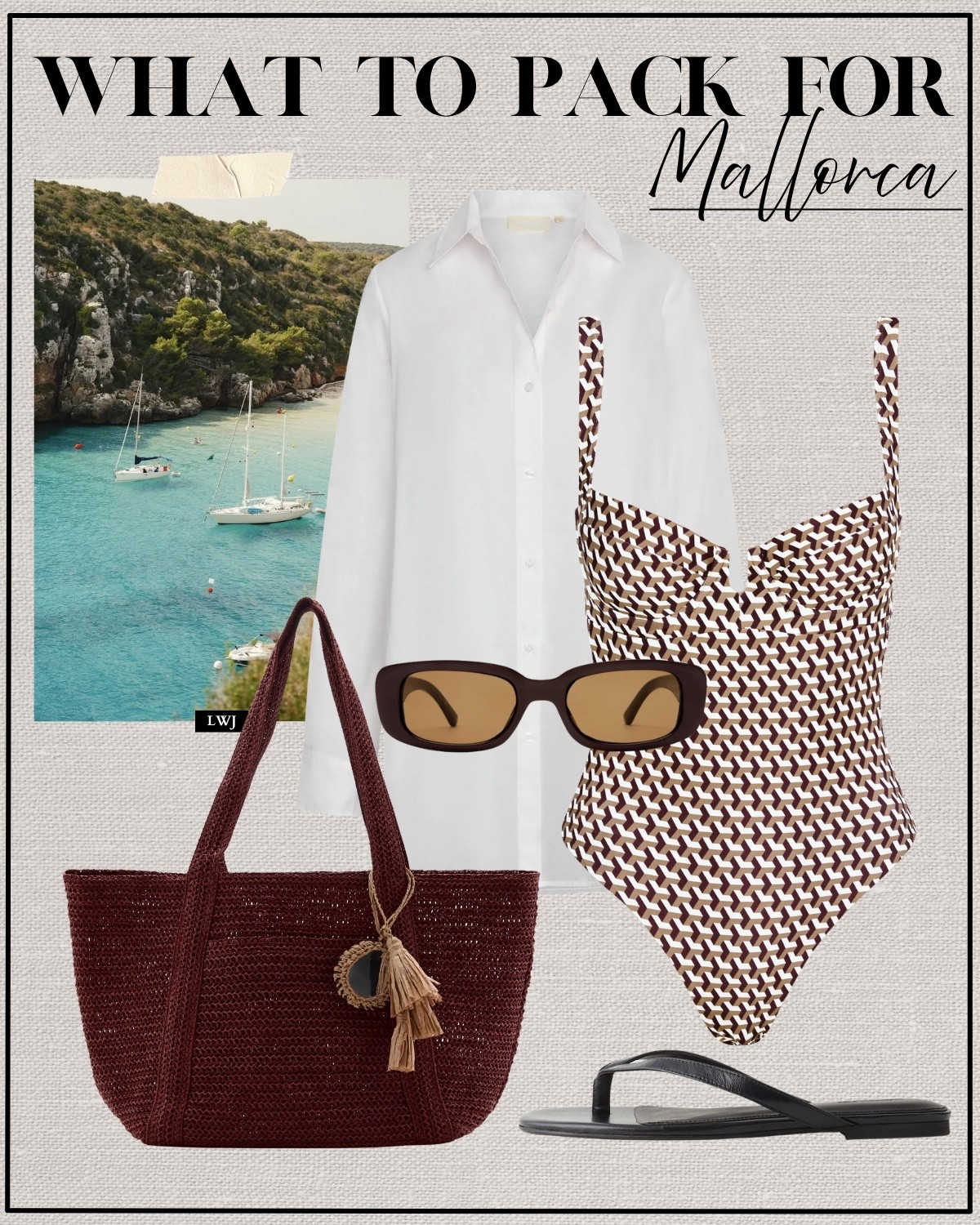 what to pack for mallorca in a carry-on 

travel capsule / europe summer / minimal style / spain outfits / resort outfit / swimsuit

#LTKootd #LTKTravel