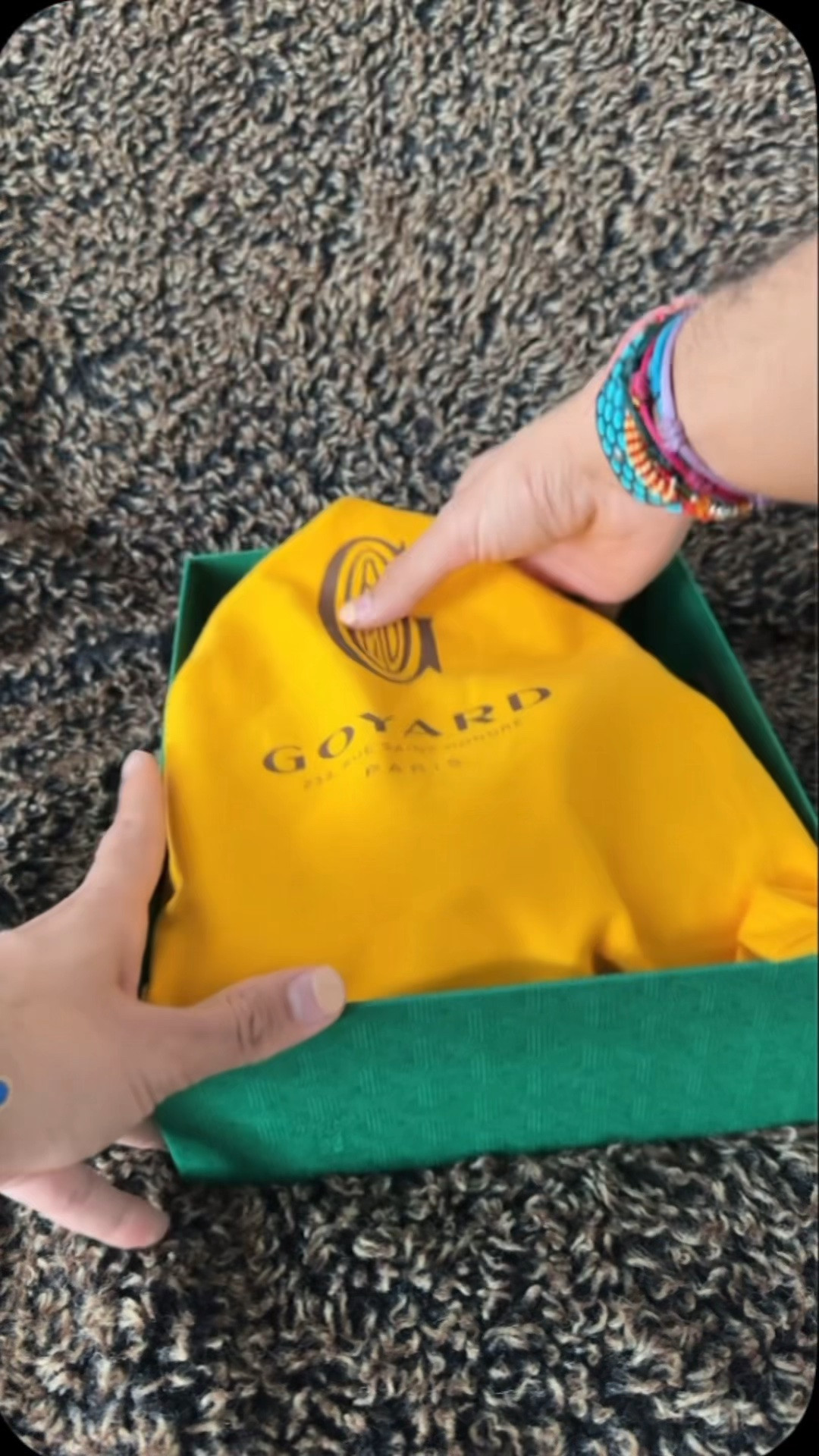 Quick Goyard ASMR Unboxing #goyardunboxing #goyard #shopaholic #goyardsaigon #amsr