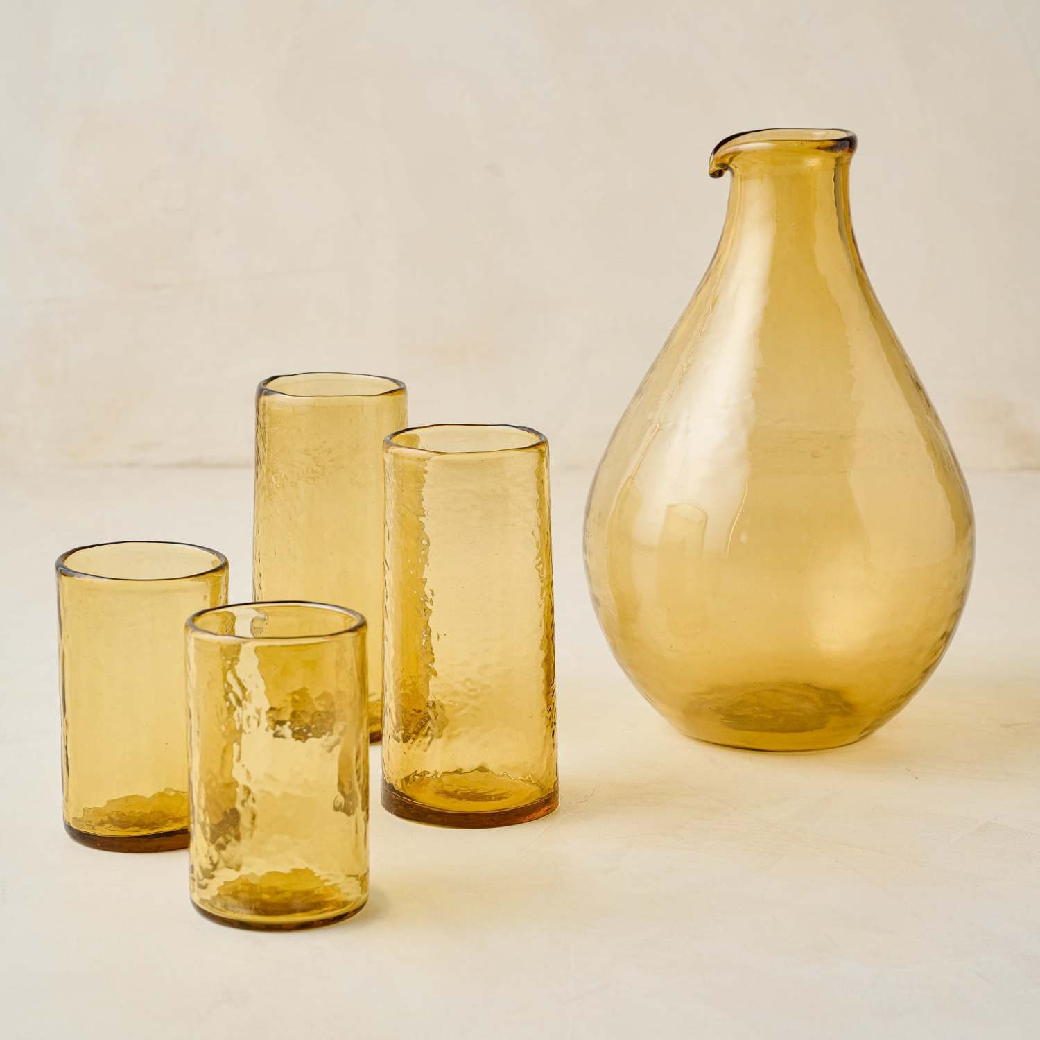 Amber Rustic Glass Tumbler | Magnolia