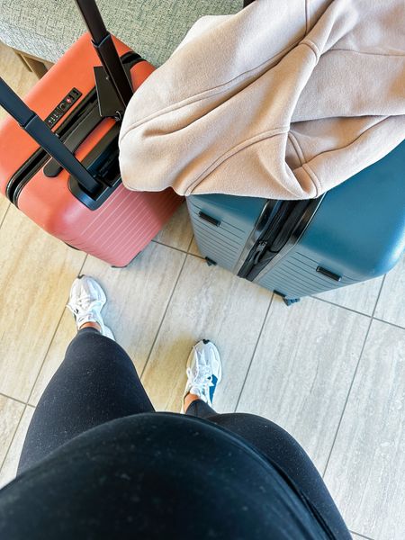 Travel day! I walked from one end of the Atlanta airport to the other and can confirm these sneakers are very comfortable for lots of walking! 

I also linked my luggage, packing cubes and favorite toiletry bag. Big fan of the Amazon sweatshirt too! 

#LTKbump #LTKshoecrush #LTKtravel