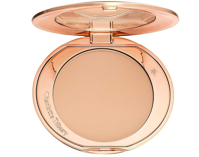 Charlotte Tilbury Airbrush Flawless Finish Setting Powder in 2 Medium - Trial Size (.02 oz.) | Amazon (US)