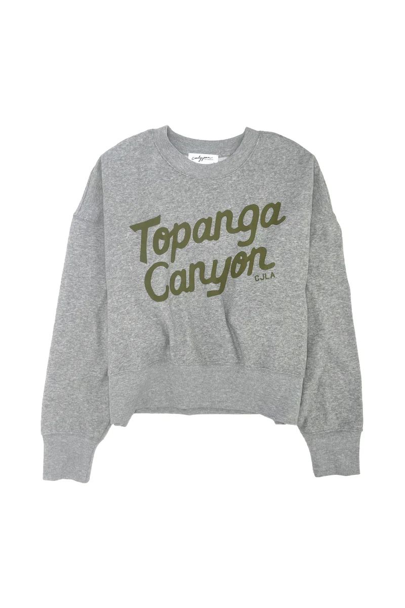 Topanga Canyon Crewneck | Carly Jean Los Angeles