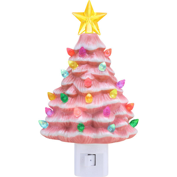 Nostalgic Tree Nightlight, Pink | Maisonette