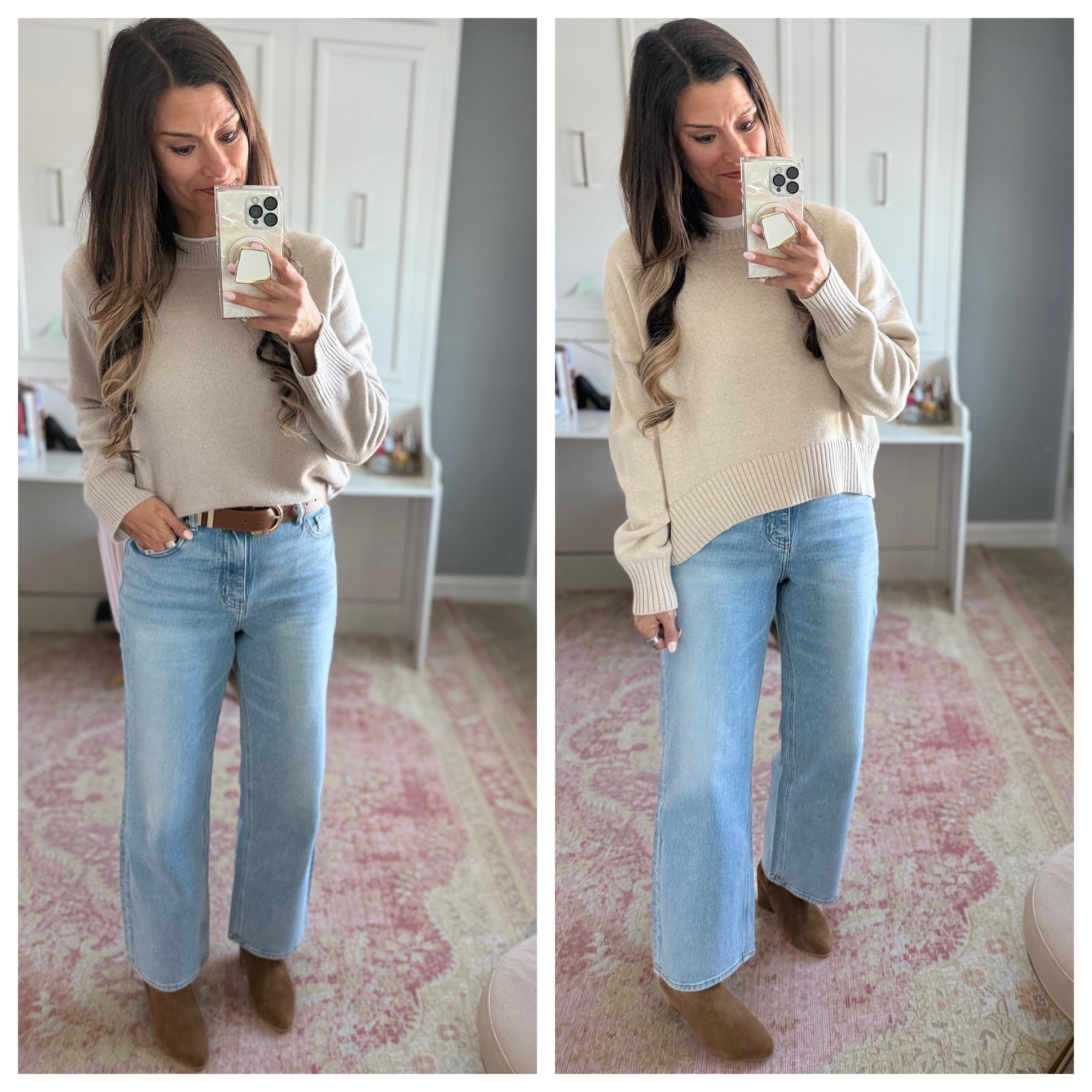 Softest cashmere sweater from @onequince #quincepartner