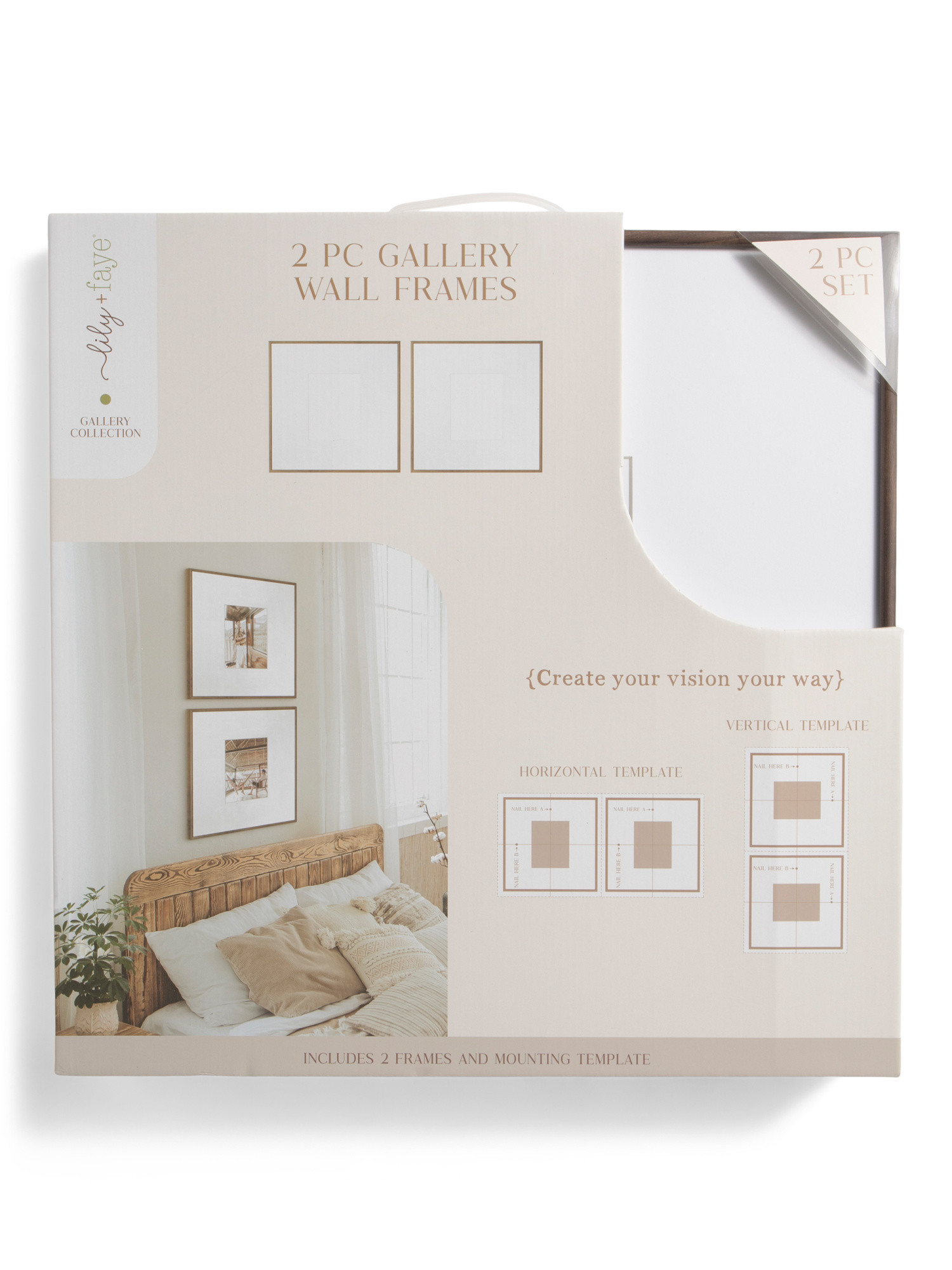 2pk 20x20 Matted To 8x10 Wood Wide Matte Wall Portrait Frames | Mother's Day Gifts | Marshalls | Marshalls