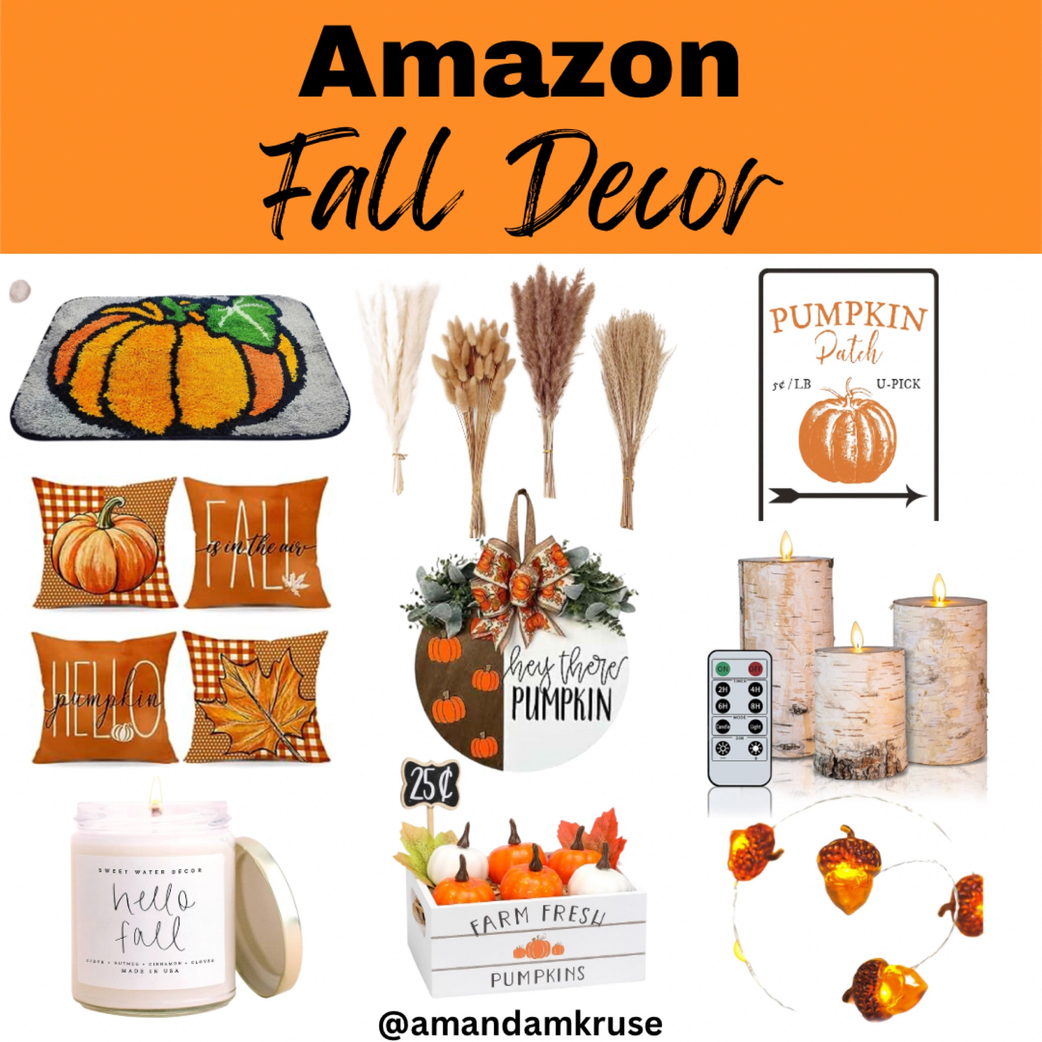 Fall decor from Amazon. Affordable fall decor.

#LTKhome #LTKSeasonal