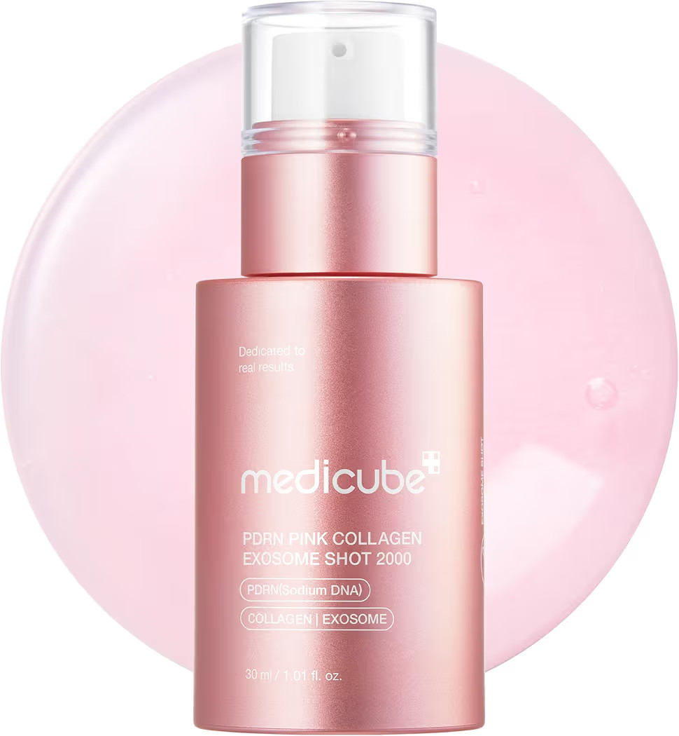 Amazon.com: medicube PDRN Pink Collagen Exosome Shot Serum 2,000 PPM | Liquid Skin Booster | Exos... | Amazon (US)