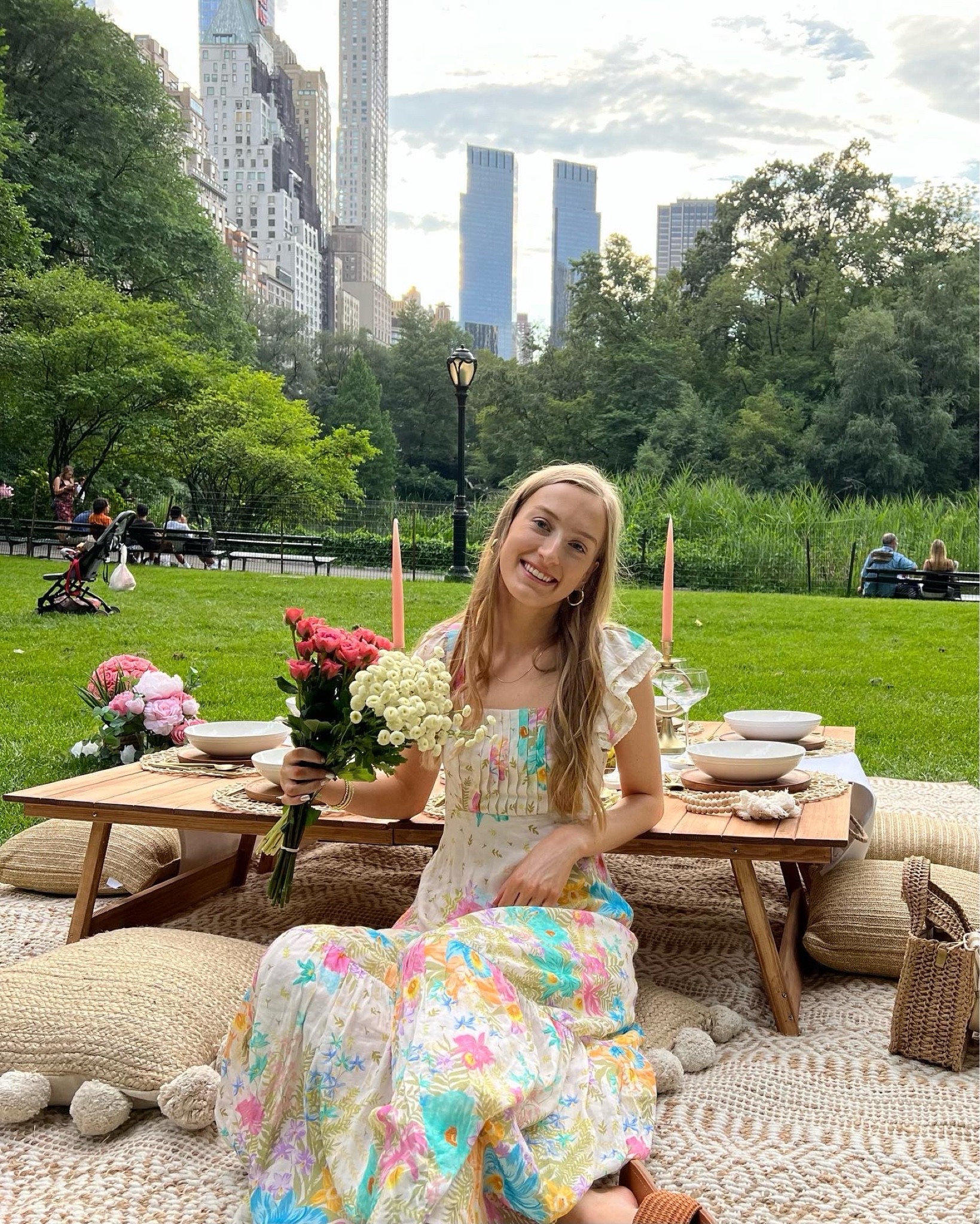 bday picnic dress size small