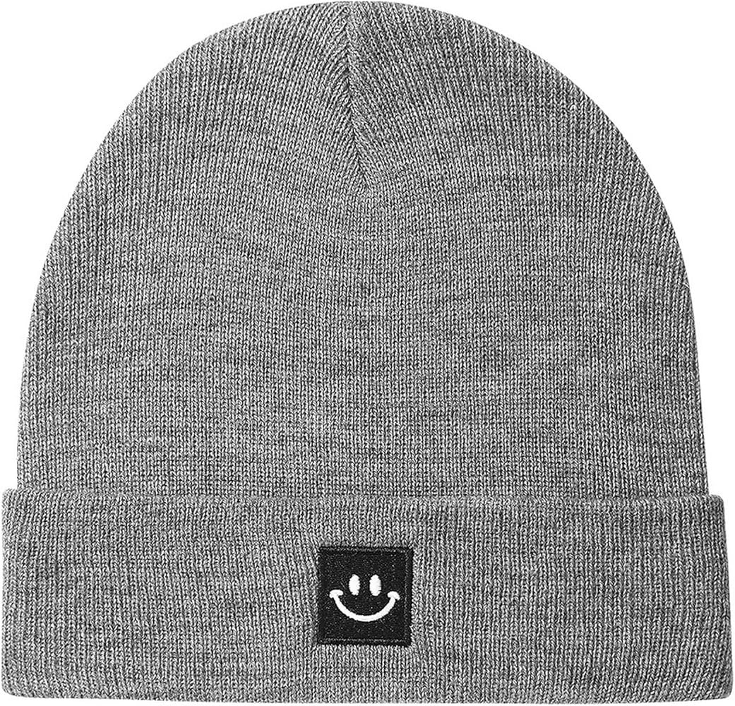 Paladoo Baby Beanie Knit Ski Hat with Cute Smiley Face for Girls Boys 0-8 Years | Amazon (US)