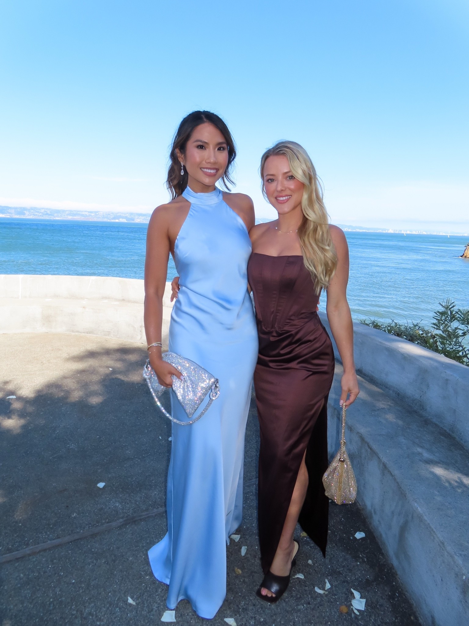 Our petite friendly wedding guest looks! B borrowed my dress and it works perfect on her! She’s 4’11 and I’m 5’2.5 ☺️☺️ both of these didn’t need to be hemmed

Linking my exact heels I wore with this dress too 

Blue dress - tts, xs
Brown dress - tts, 2

#LTKPetite #LTKootd #LTKWedding