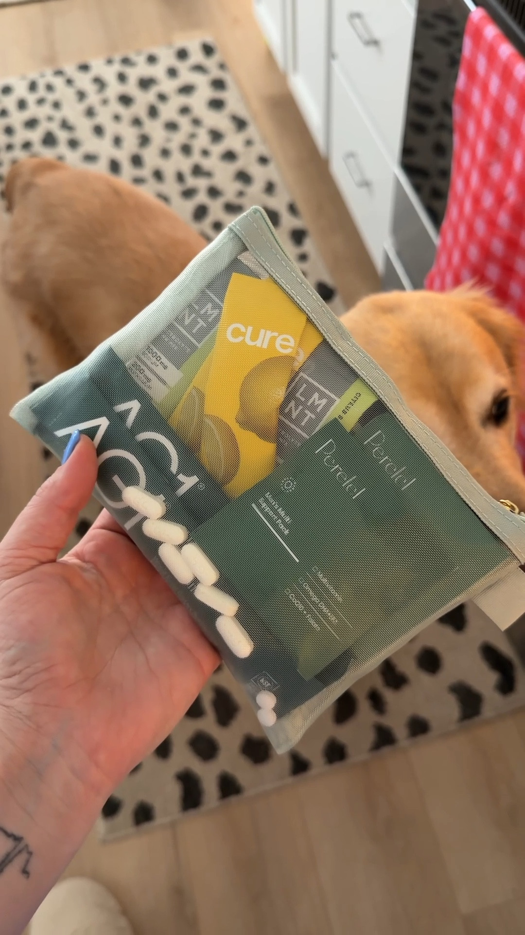 Love these mesh zipper pouches for travel! 

#LTKTravel