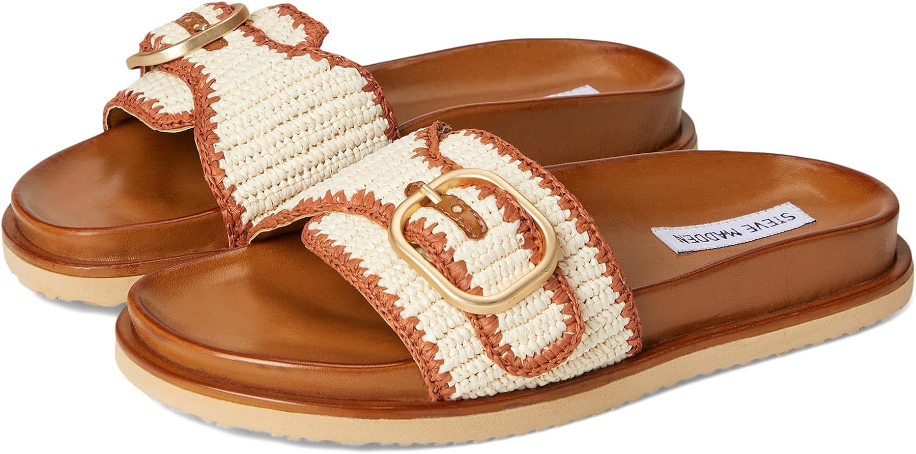 Steve Madden Women's Memphis Flat Sandal | Amazon (US)