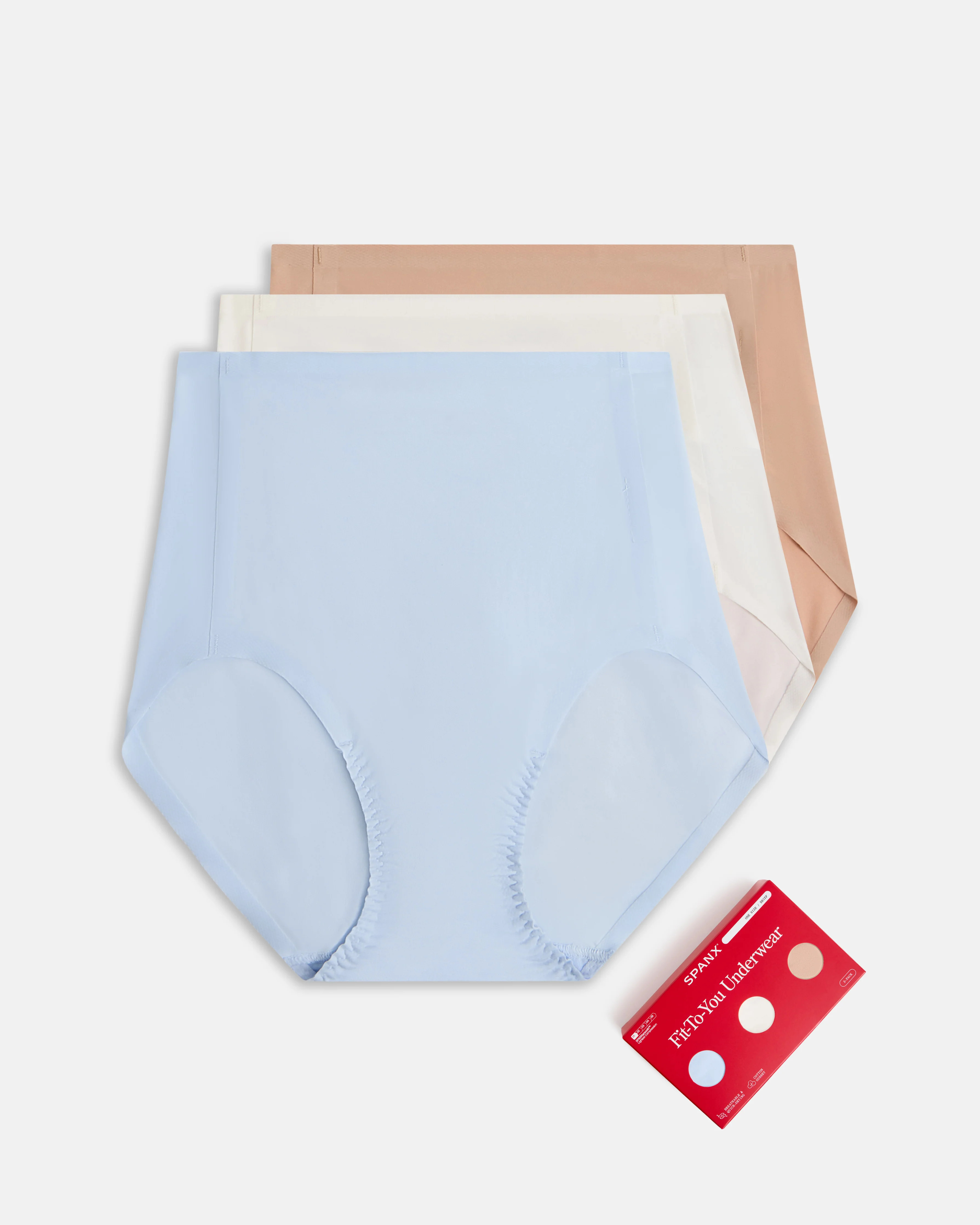 SPANXsmooth® Fit-To-You Brief 3-Pack Box | Spanx