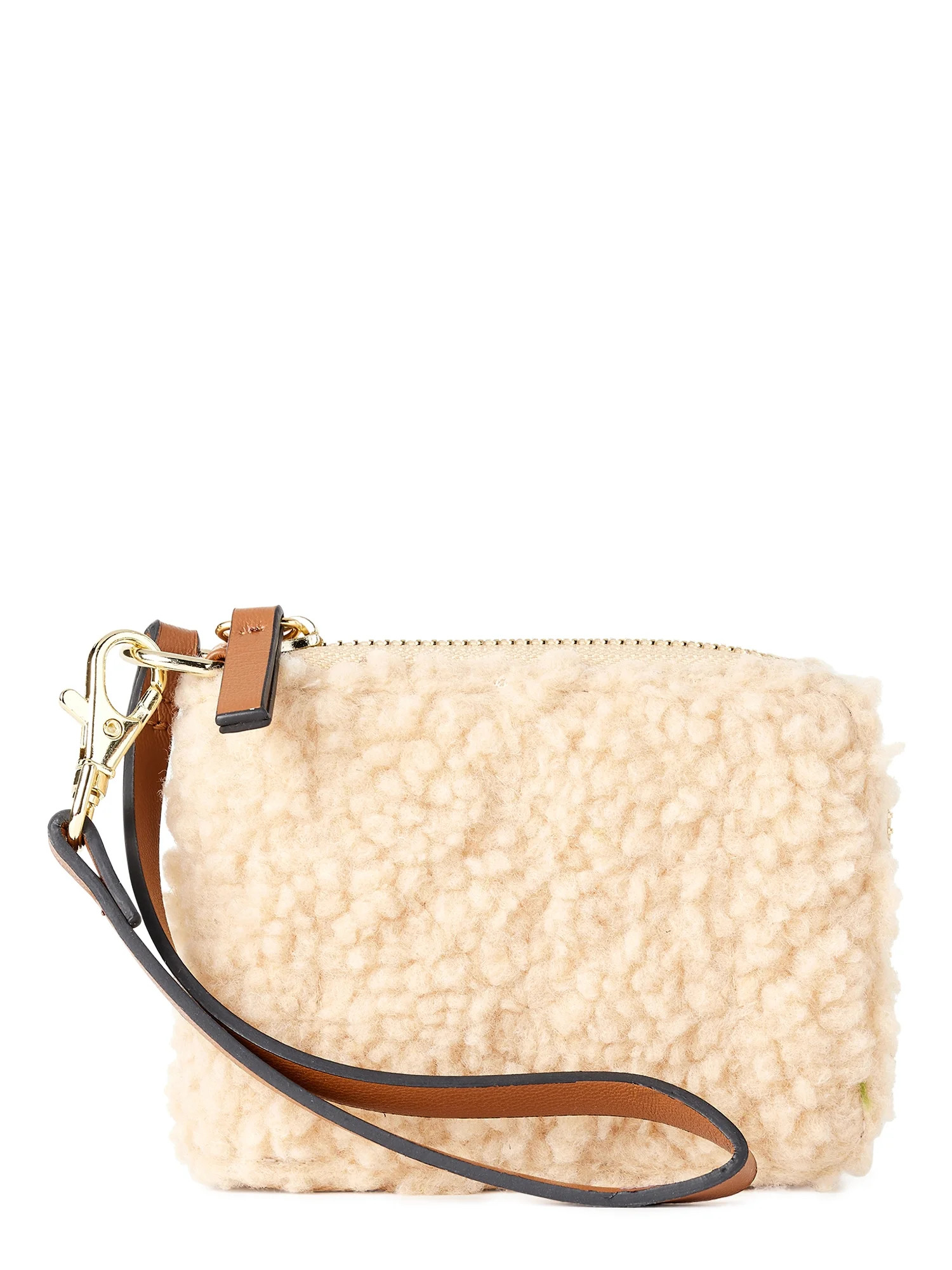No Boundaries Women's Quilted Wallet Beige | Walmart (US)