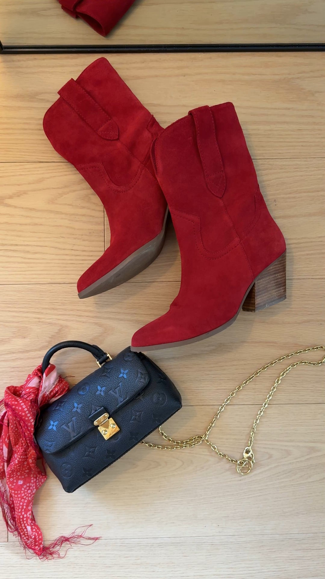 Boots fit true to size. Sooo comfortable!!! Perfect boot for the holidays. #meandmrjones 

#LTKootd #LTKHoliday #LTKShoeCrush