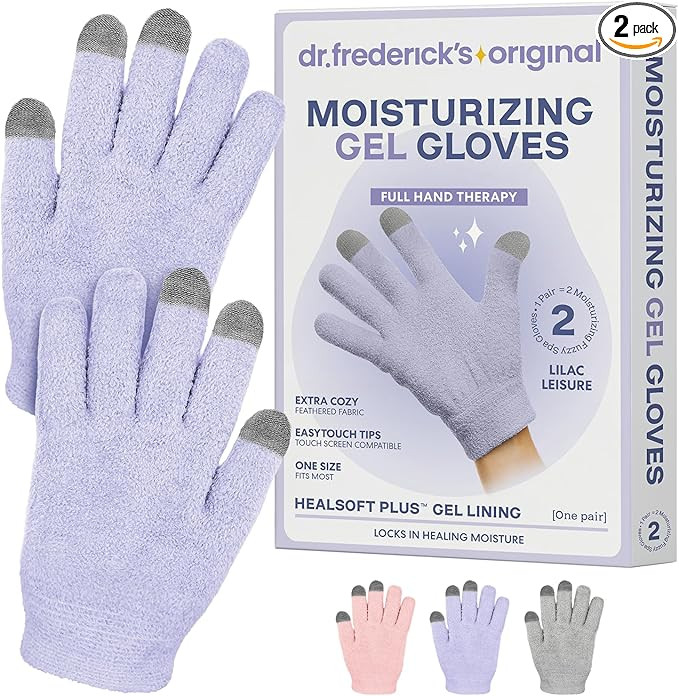 Dr. Frederick’s Original Moisturizing Gel Gloves – Deep Moisturizing and Fast Relief for Dry ... | Amazon (US)