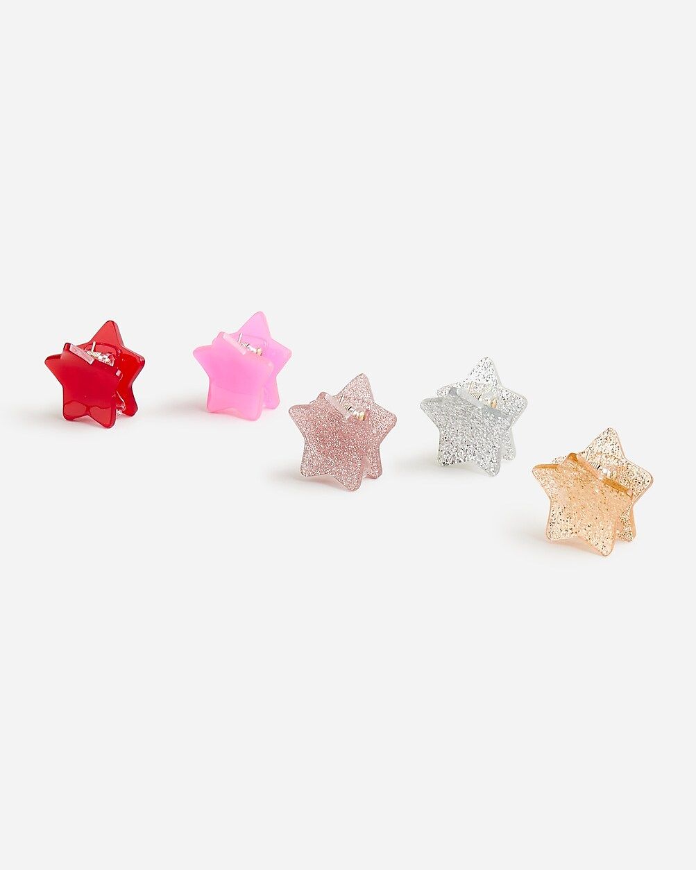 Girls' star claw clips five-pack | J.Crew US