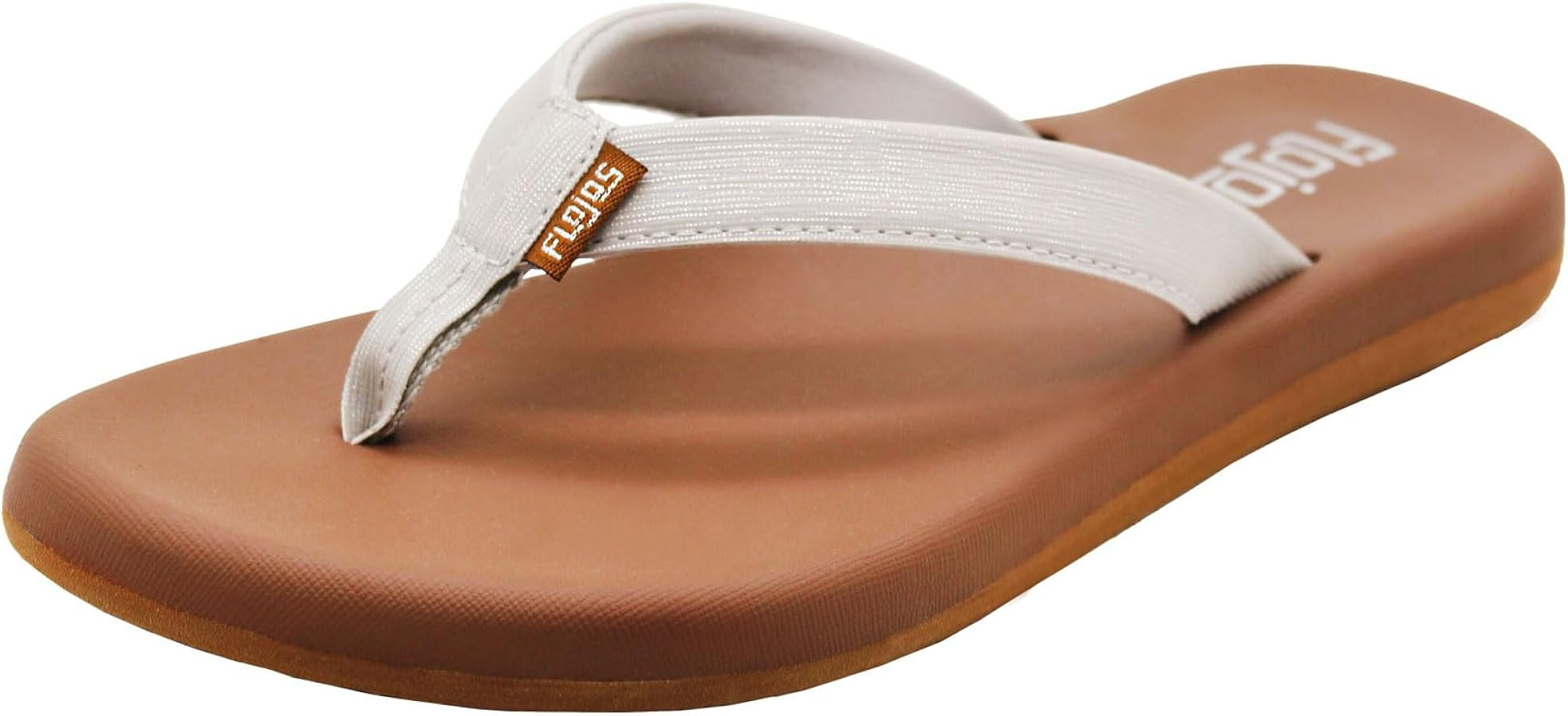Flojos Campbell Women's Sandal, Metallic Strap W/Mega Comfort Molded Pu Sock | Amazon (US)