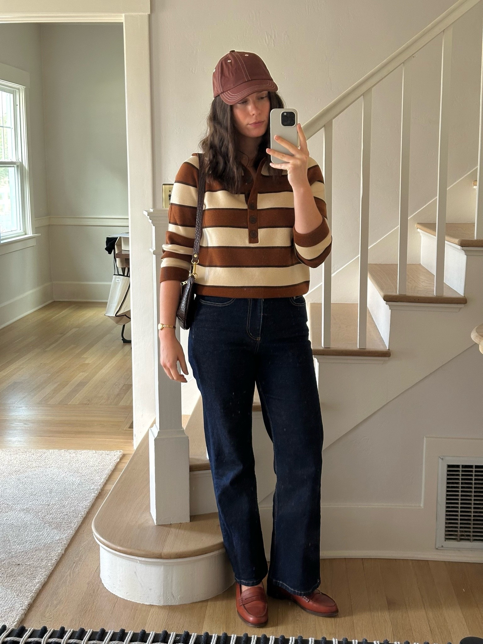 Casual fall outfit. Sweater fits loose, I got my larger size.

#LTKootd #LTKSeasonal #LTKOver40