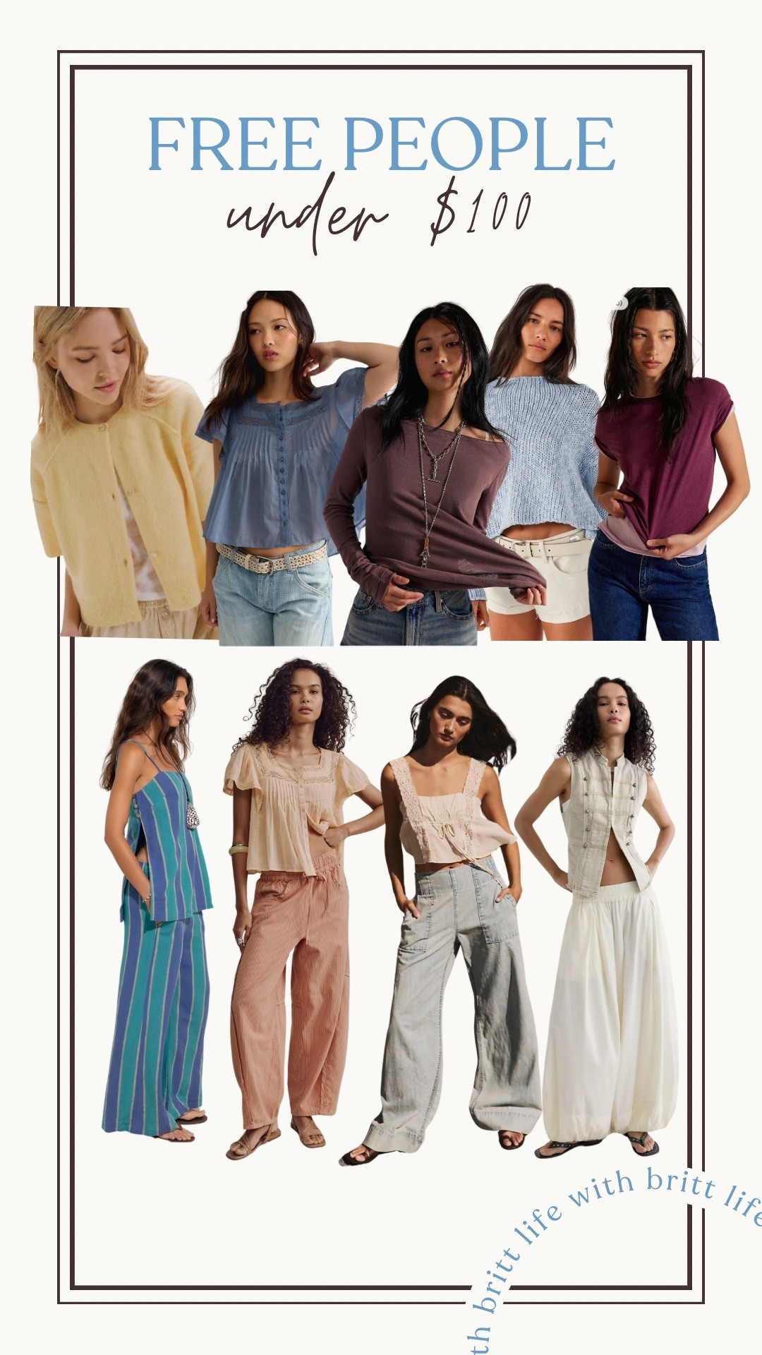 Free People picks under $100! Great pieces for summer and for transitioning to fall 🤍
women’s fashion, matching sets, t-shirts, basics, free people, balloon pants, barrel pant, jeans, trending style

#LTKgrwm #LTKootd