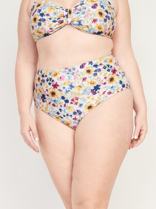 High-Rise Bikini Swim Bottoms for Women | Old Navy (US)