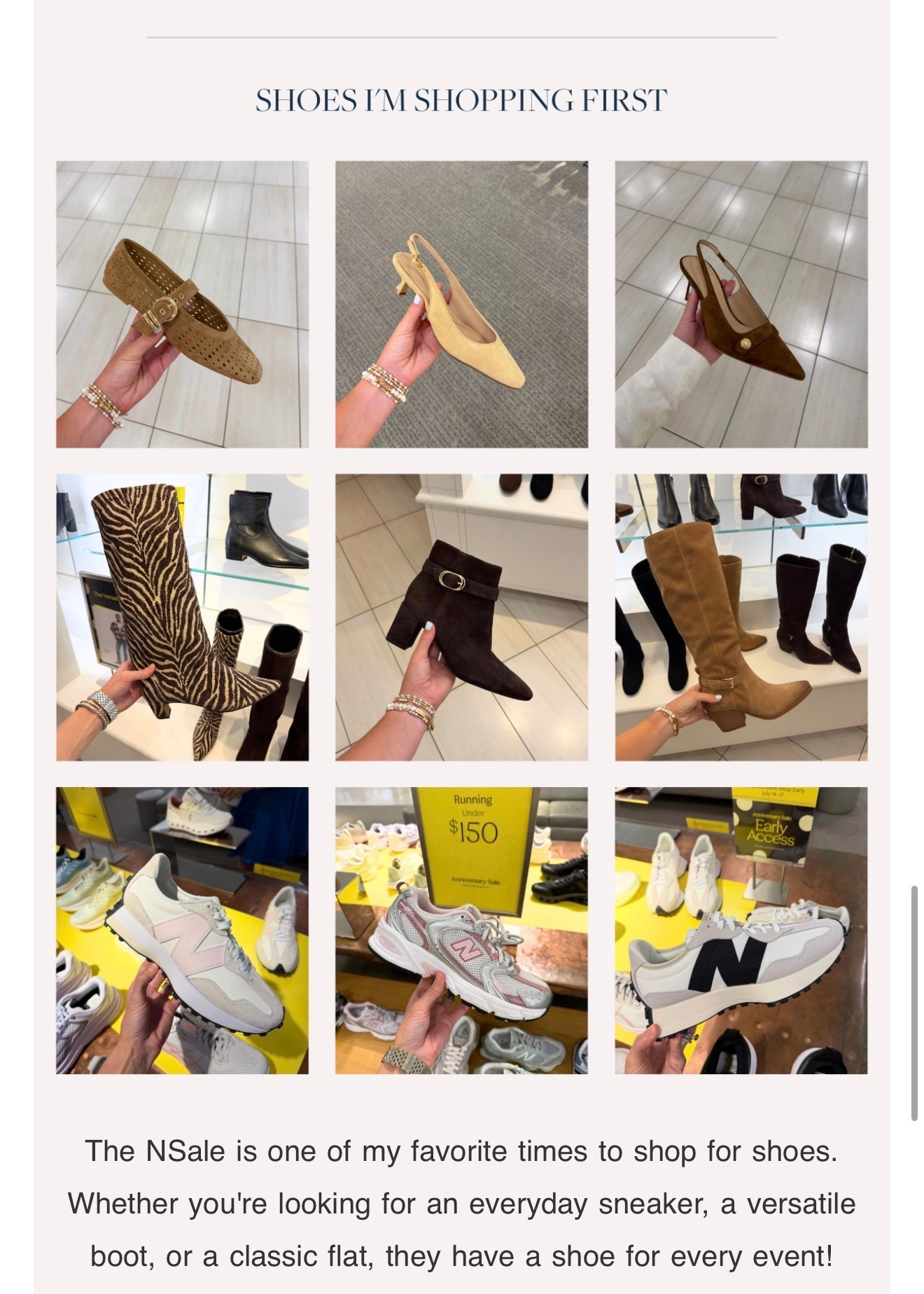 N sale shoes