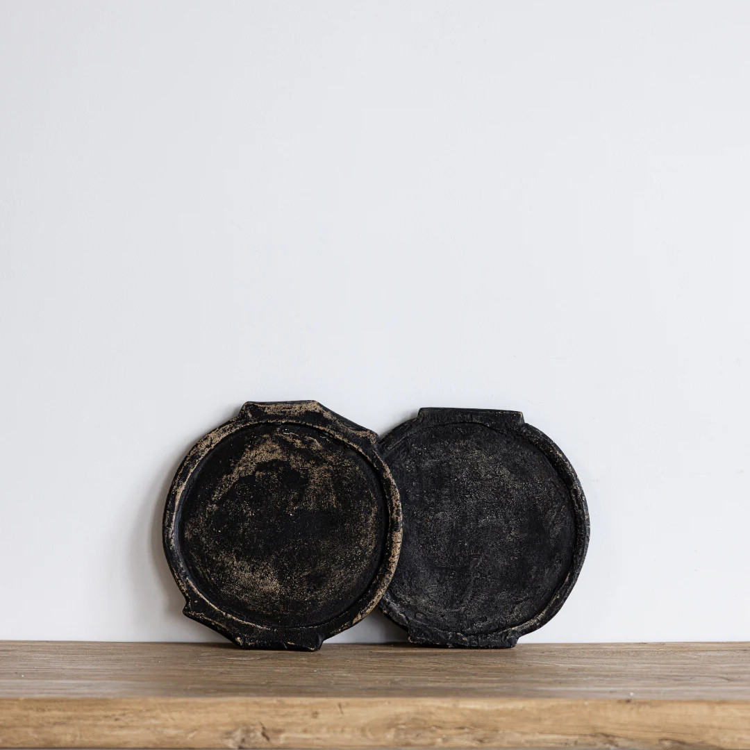 India Stone Village Plate | By Luxe B Co. | luxe bCO