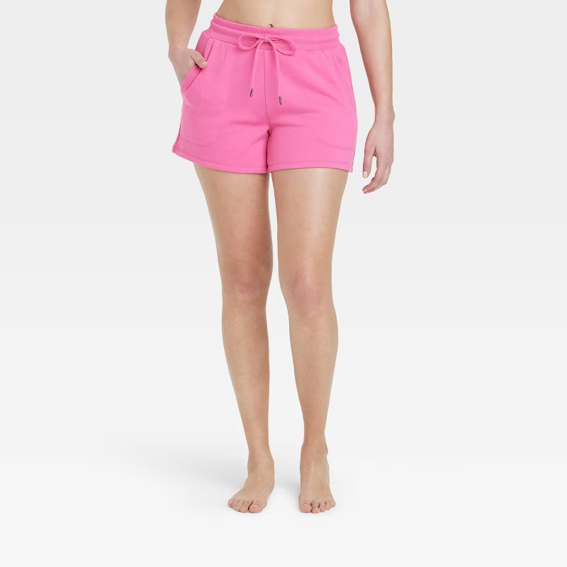 Women's Beautifully Soft Fleece Shorts - Stars Above™ | Target
