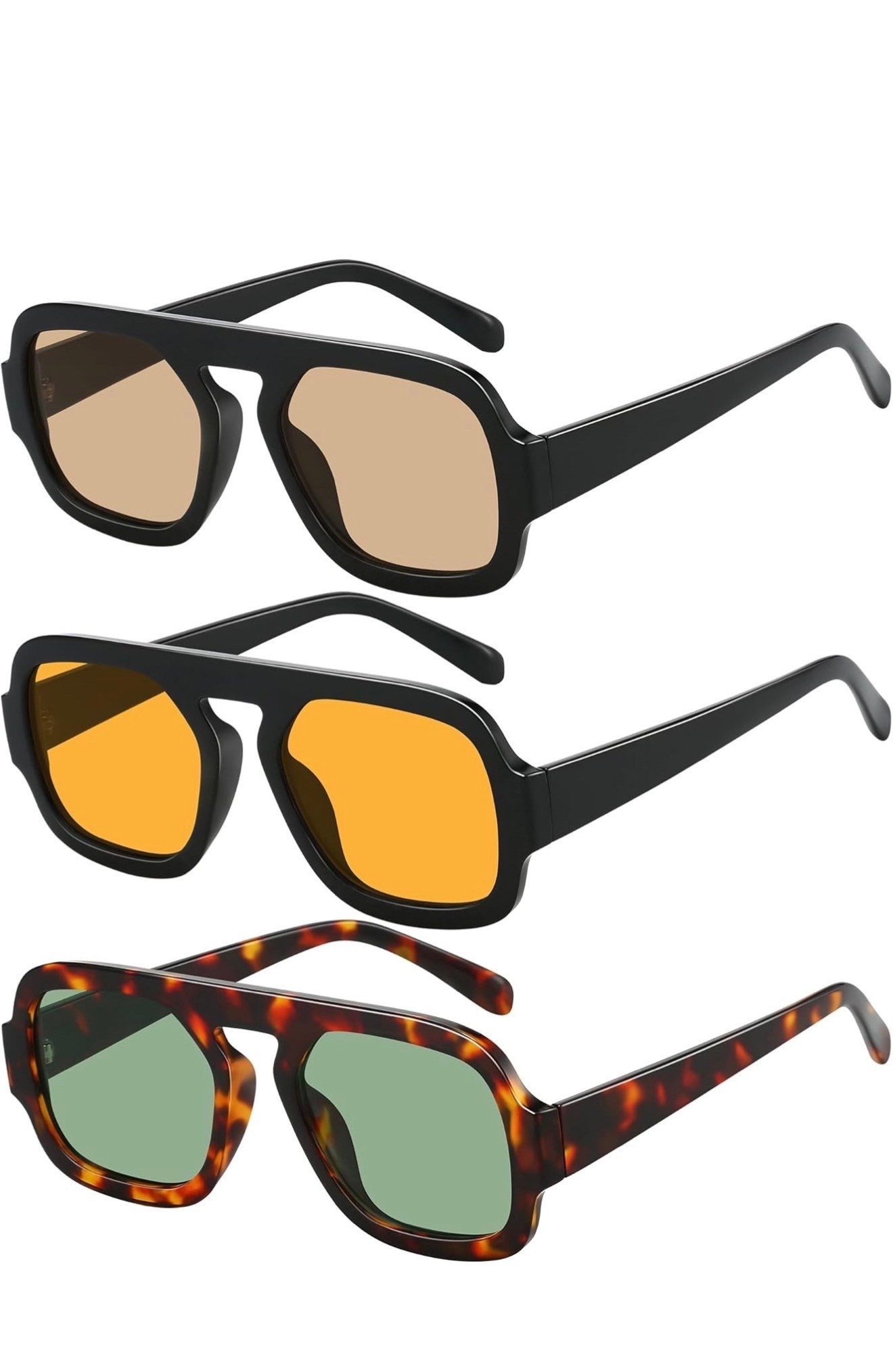 The square aviator glasses are on sale half off!! $4.xx ￼

#LTKootd #LTKSaleAlert