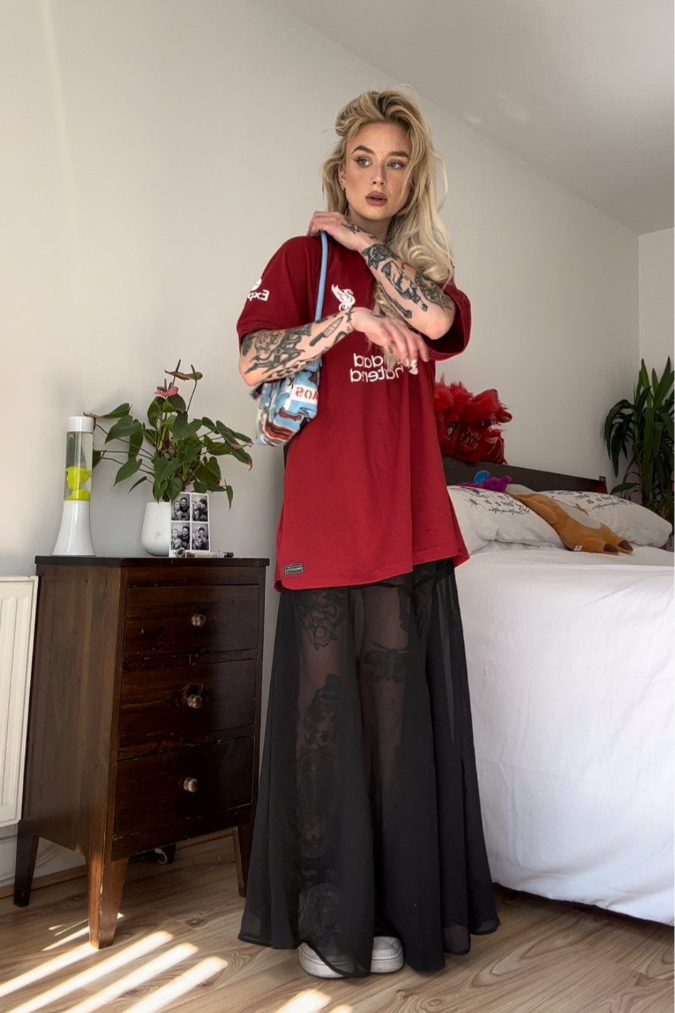 Styling a football shirt ⚽️✨ #football

#LTKSeasonal #LTKfitness