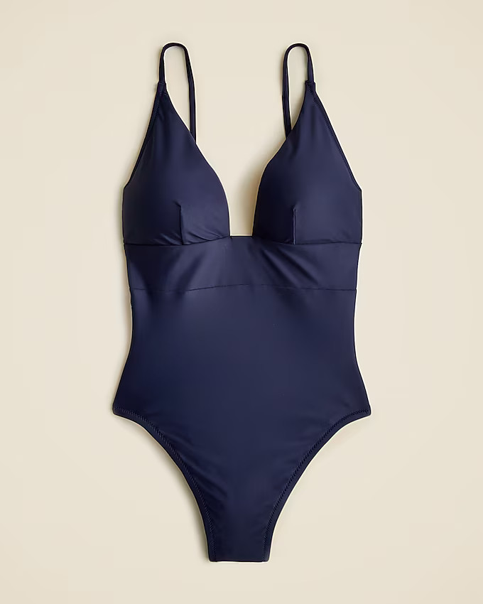 Plunge one-piece | J. Crew US