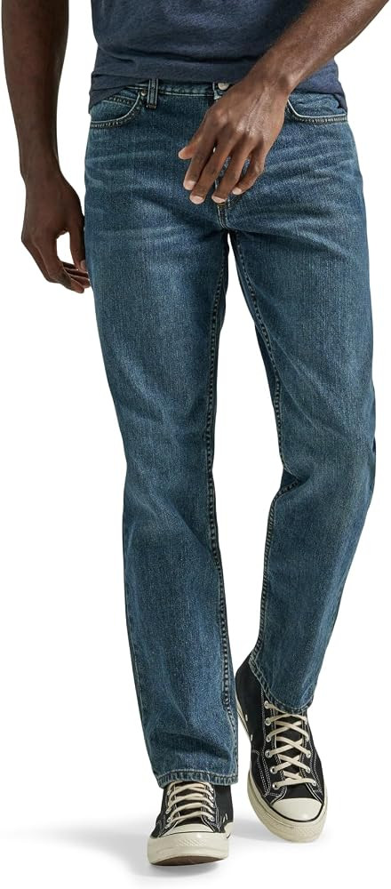 Lee Mens Legendary Relaxed Straight Jean | Amazon (US)