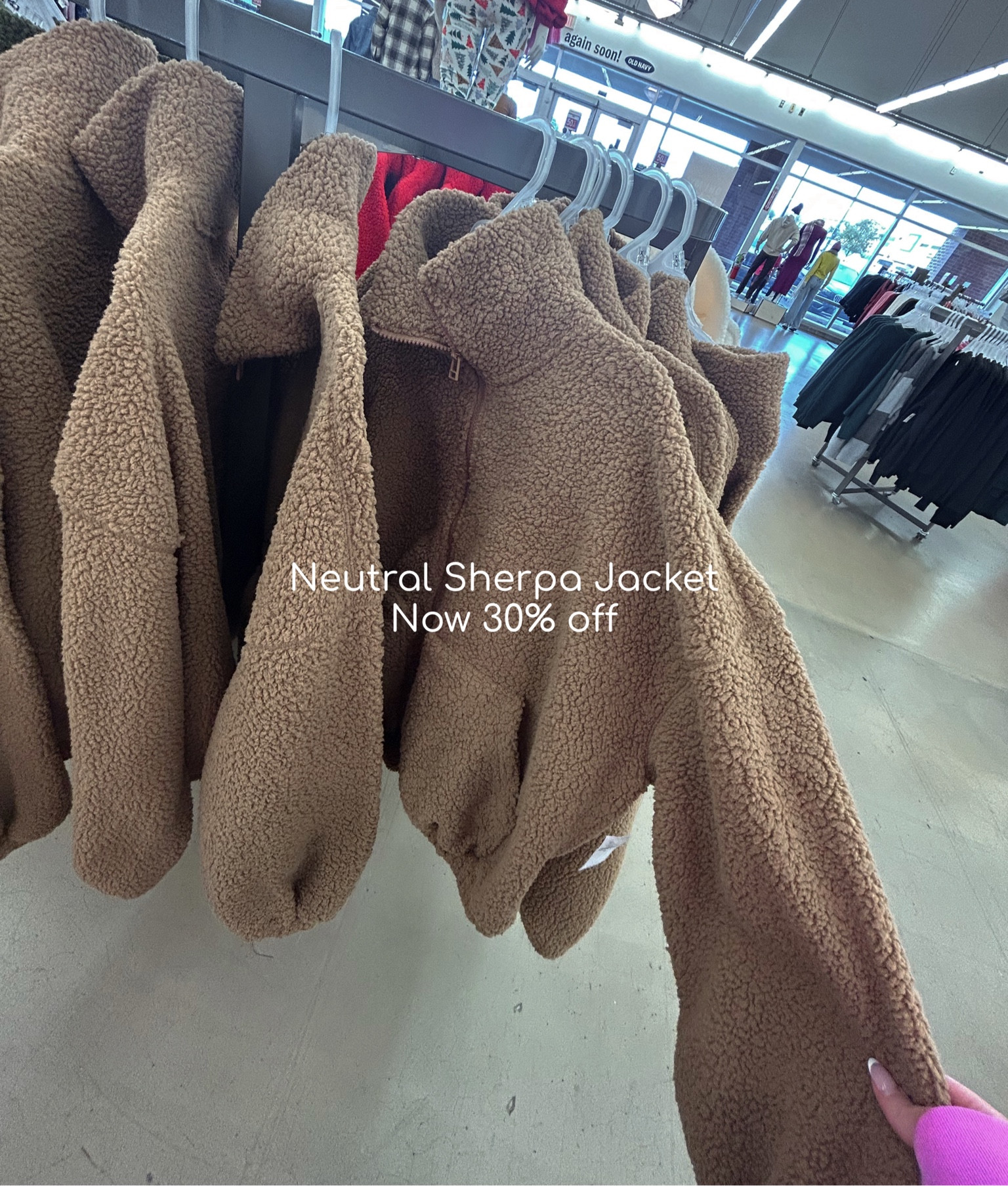 Loved this neutral color Sherpa jacket. Might go back and get it for myself🤎
Comes in so many fun colors🫶🏼

#LTKSeasonal #LTKHolidaySale #LTKGiftGuide