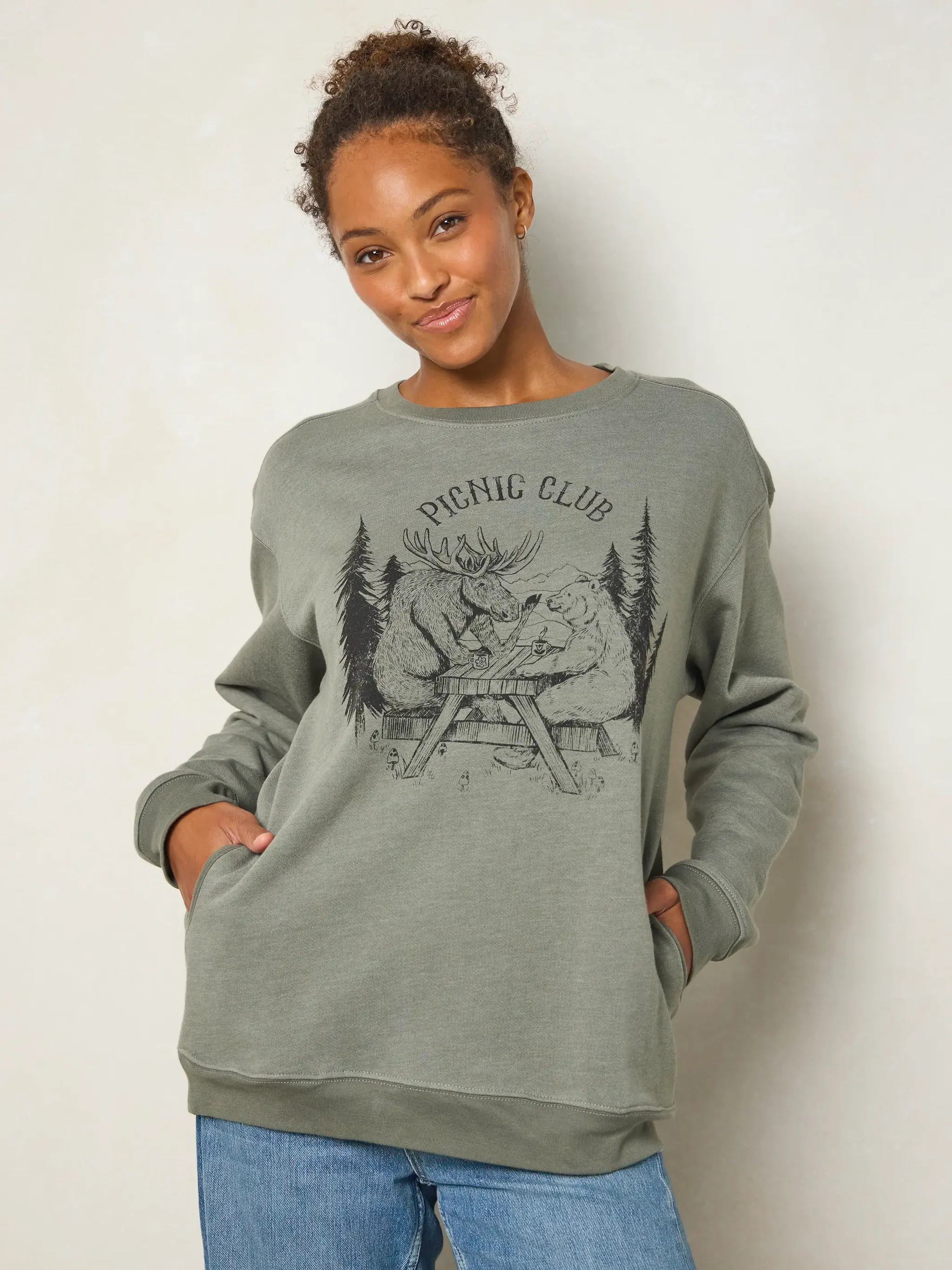 Comfy Pocket Sweatshirt | Natural Life