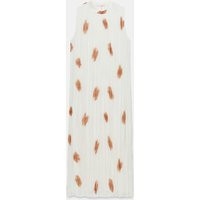 Zara - Zw Collection Printed Dress - Ecru / Red - L - Woman | Zara US