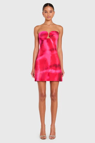 Amanda Uprichard Saladana Mini in Abyss Print - Size M | Amanda Uprichard