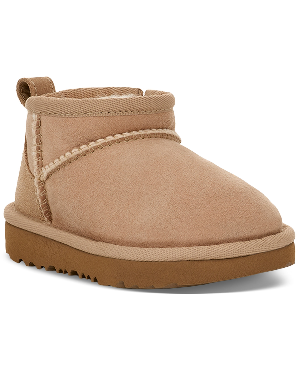 Ugg Toddler Classic Ultra Mini Booties - Sand | Macy's