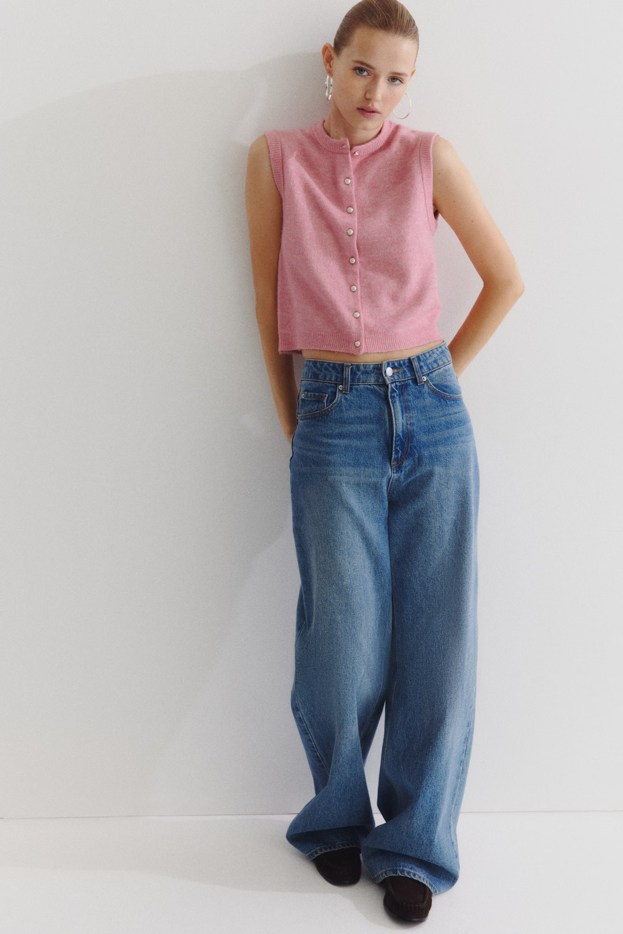 Knitted waistcoat | H&M (UK, MY, IN, SG, PH, TW, HK)