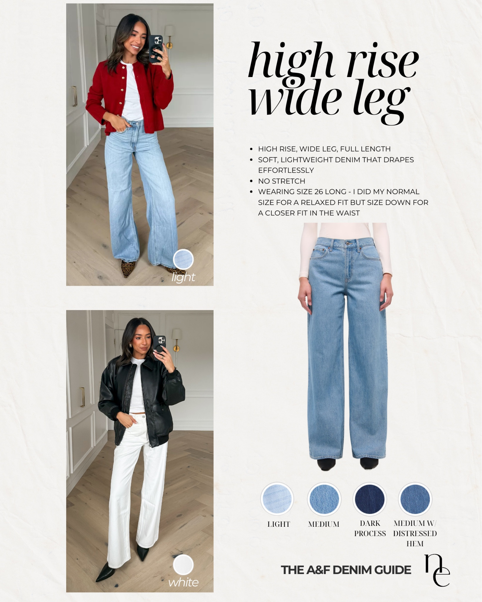 Use code AFNENA to save 15% off Abercrombie! All denim is 30% off + 20% off almost everything else! Plus my code STACKS on top! 🤩


Abercrombie code 
Abercrombie sale 
Abercrombie jeans 
Winter outfit 
Winter fashion 
Denim guide 
Jeans 
Denim 

#LTKSaleAlert #LTKStyleTip #LTKFindsUnder100